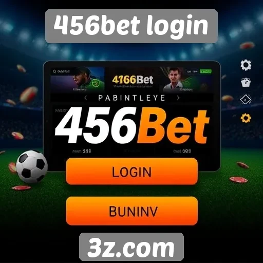 Acessibilidade do login no site 456bet